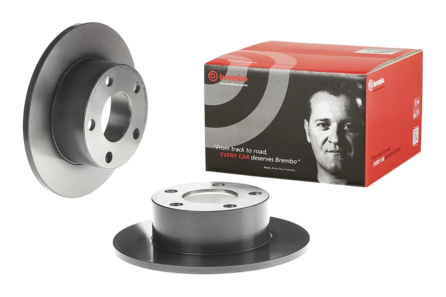 Brembo Disc Brake Pad and Rotor Kits KT00735