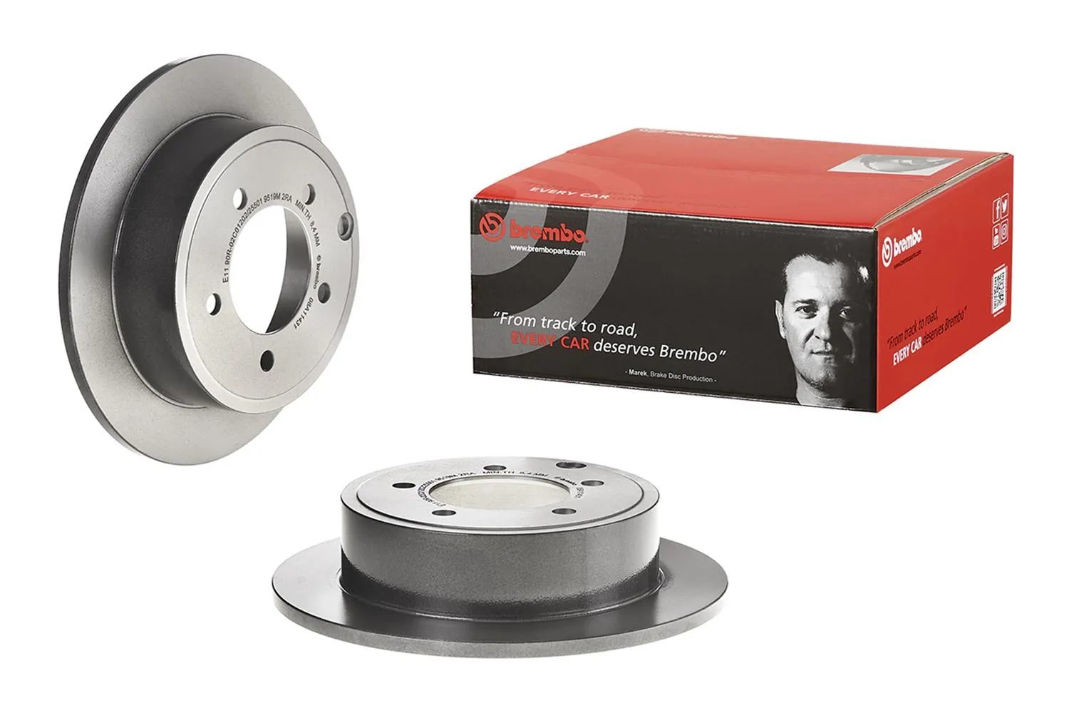 Brembo Disc Brake Pad and Rotor Kits KT00761