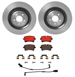 Optimized Brembo Disc Brake Pad and Premium Rotor Kit KT00822