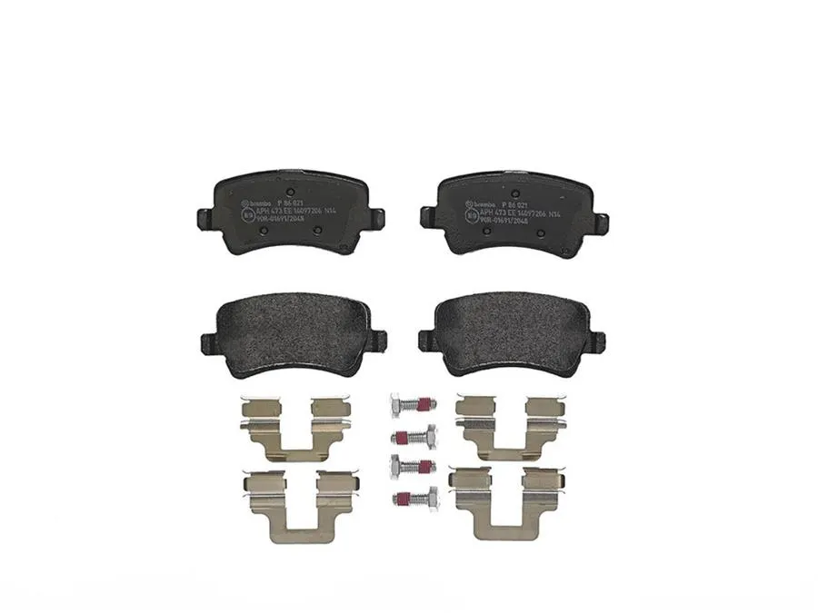 Brembo Disc Brake Pad and Rotor Kits KT00841