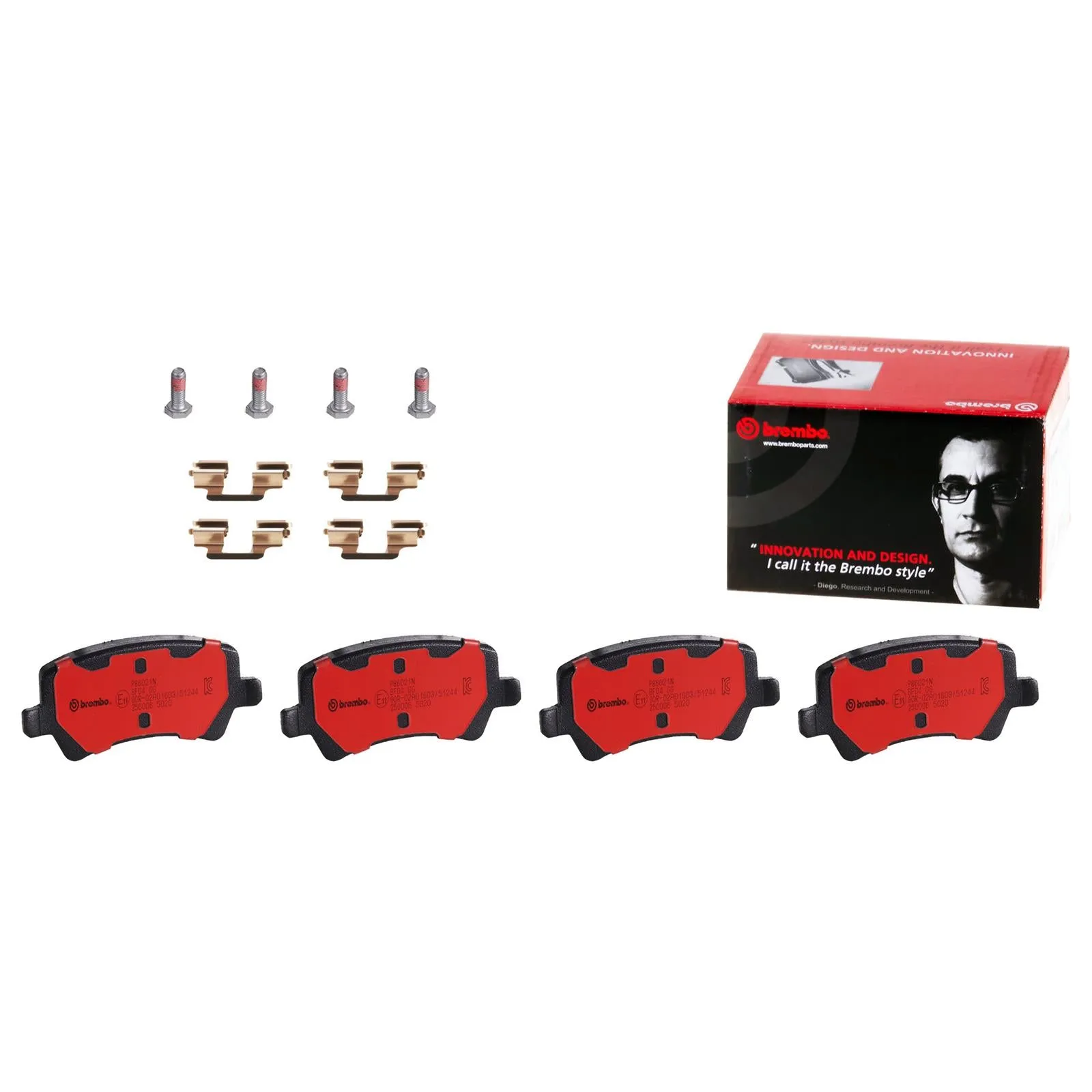 Brembo Disc Brake Pad and Rotor Kits KT00841