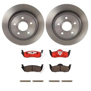 Brembo Disc Brake Pad and Rotor Kits KT00852