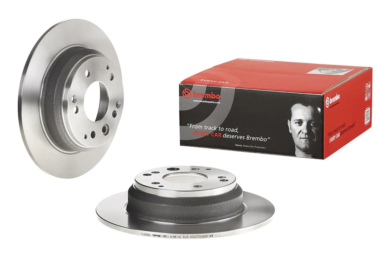 Brembo Disc Brake Pad and Rotor Kits KT00873