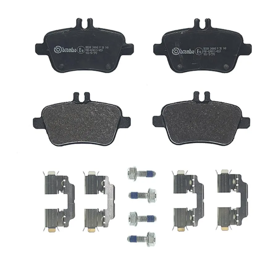 Brembo Disc Brake Pad and Rotor Kits KT00882