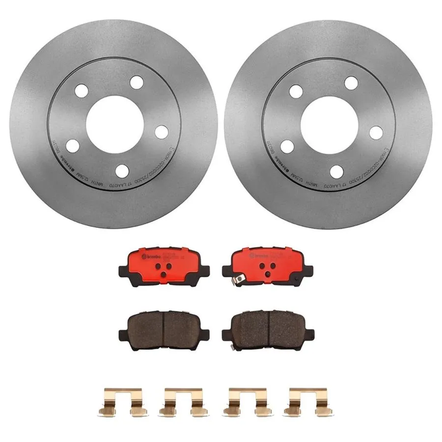 Brembo Disc Brake Pad and Rotor Kits KT00910