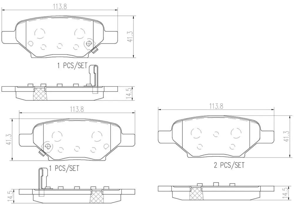 Brembo Disc Brake Pad and Rotor Kits KT00912