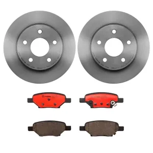 Brembo Disc Brake Pad and Rotor Kits KT00912