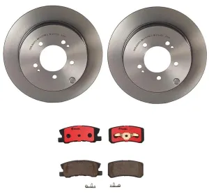 Brembo Disc Brake Pad and Rotor Kits KT00923