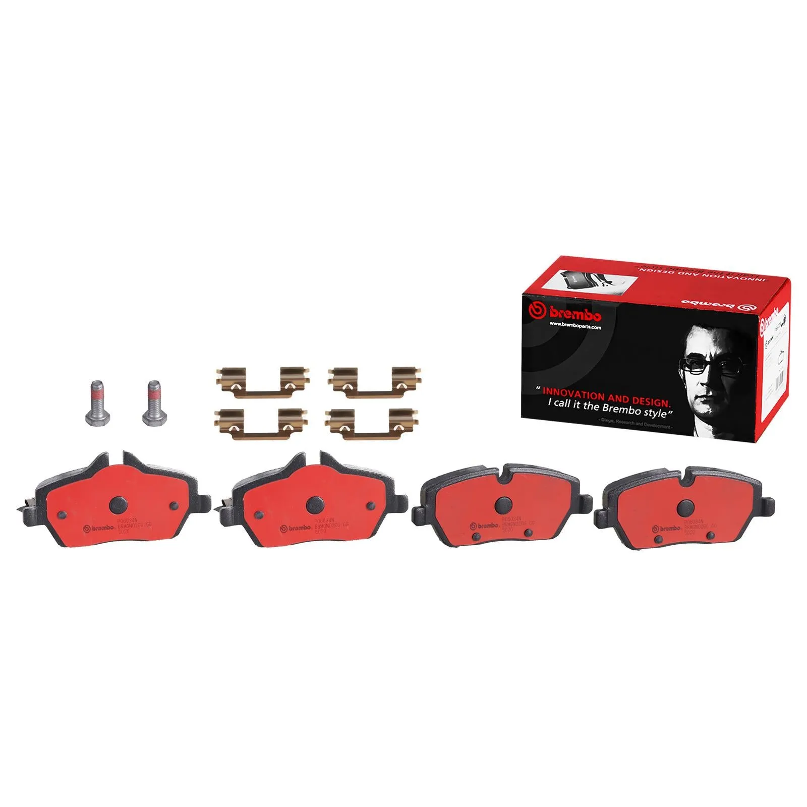 Brembo Disc Brake Pad and Rotor Kits KT00957