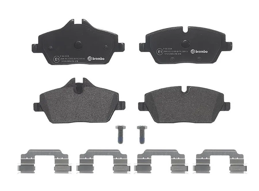 Brembo Disc Brake Pad and Rotor Kits KT00957