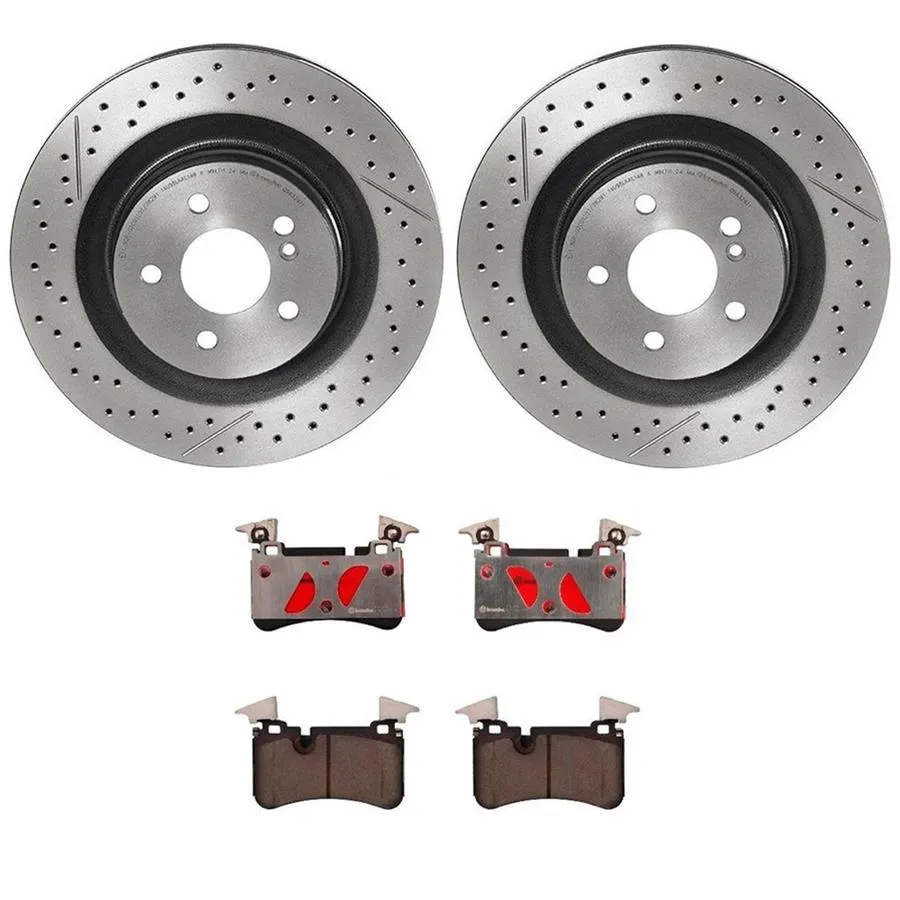 Brembo Disc Brake Pad and Rotor Kits KT00B06