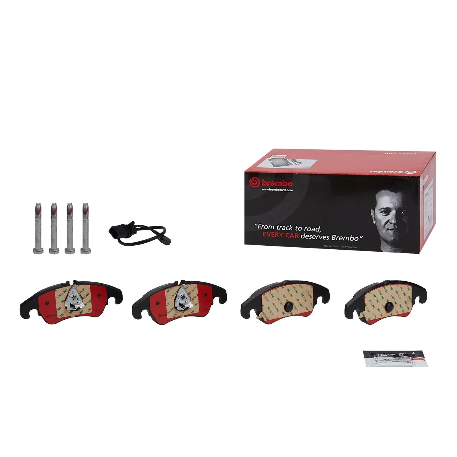 Brembo Disc Brake Pad and Rotor Kits KT04025