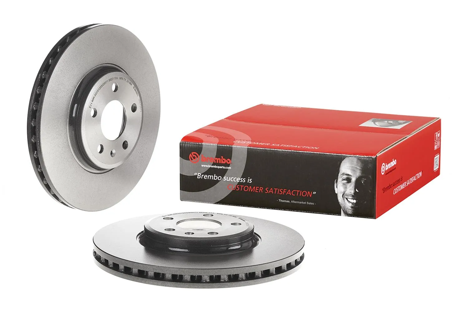 Brembo Disc Brake Pad and Rotor Kits KT04025