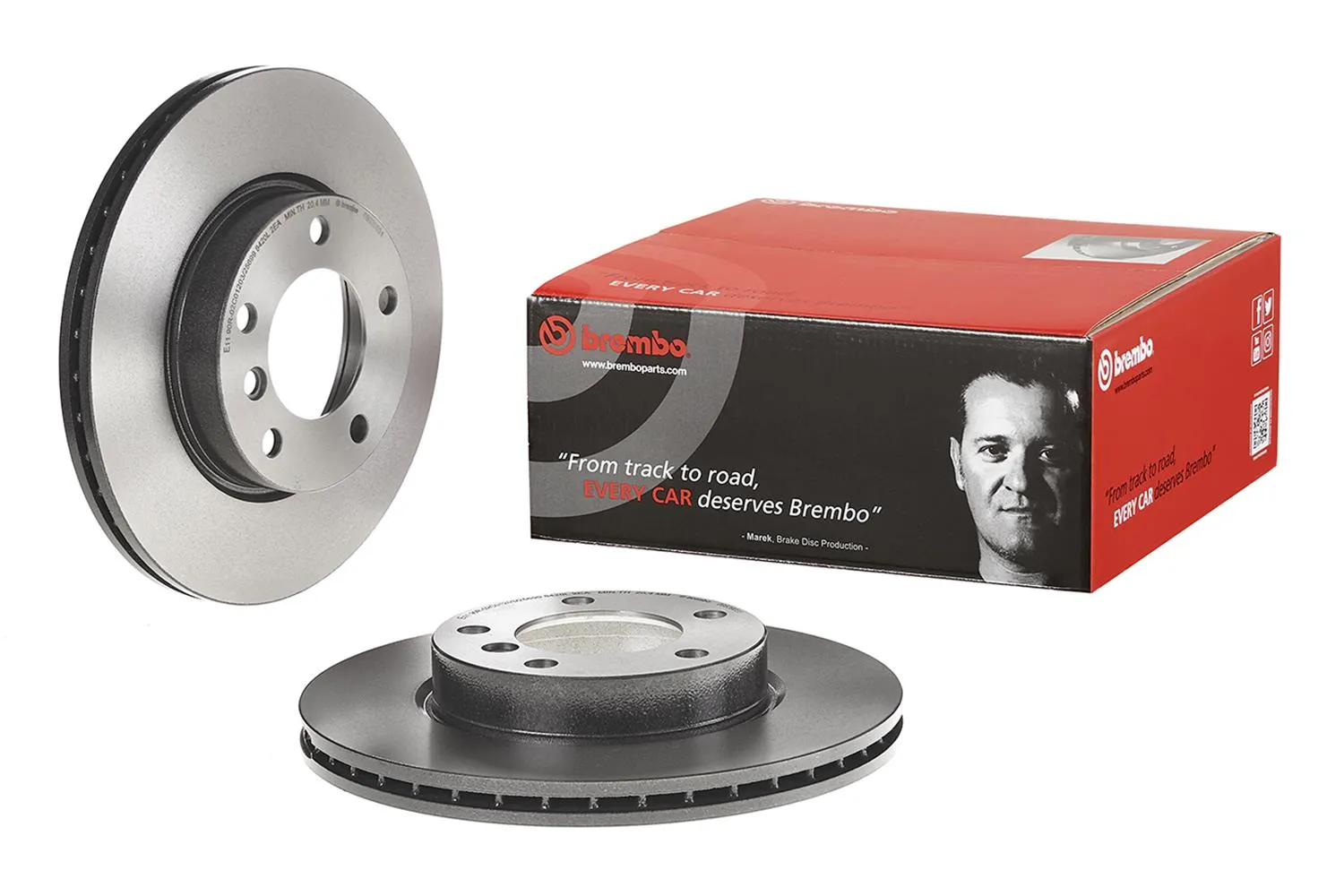 Brembo Disc Brake Pad and Rotor Kits KT04045