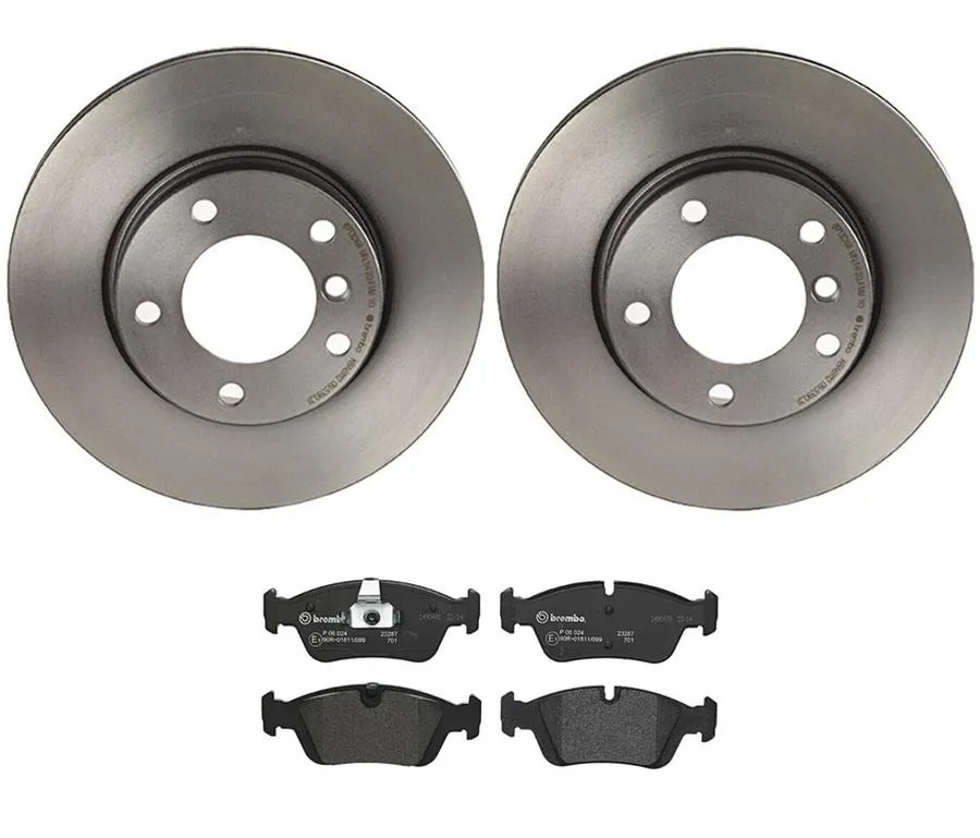 Brembo Disc Brake Pad and Rotor Kits KT04045