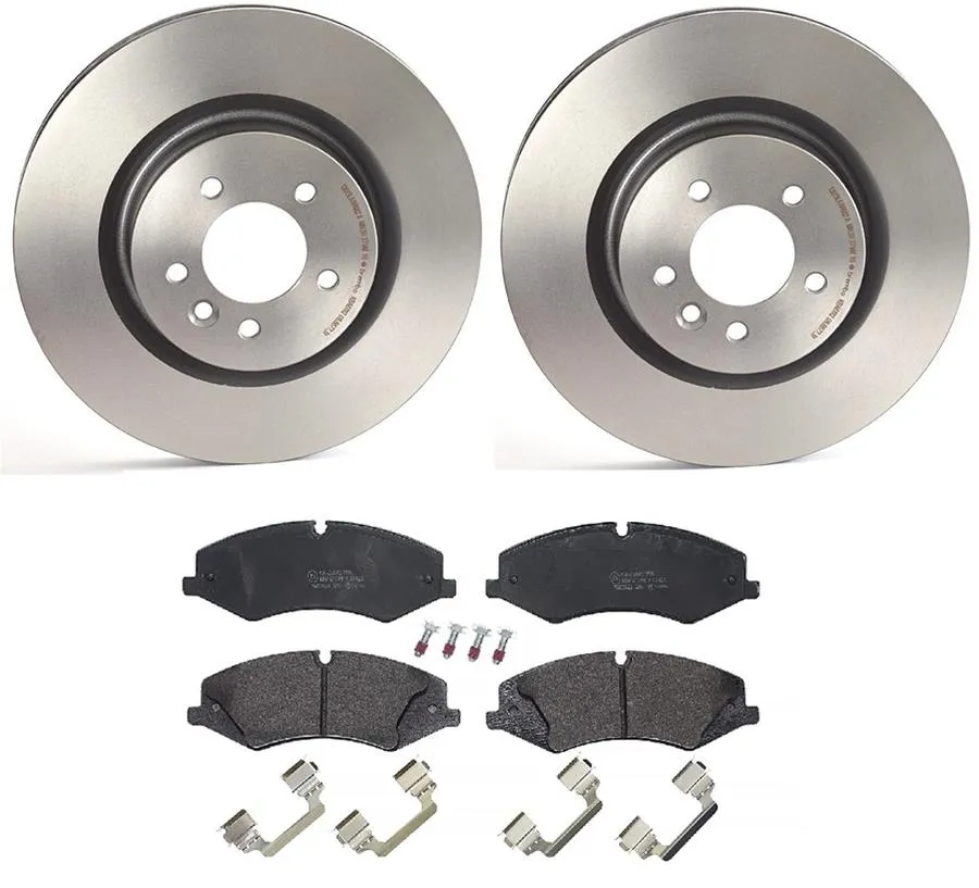 Brembo Disc Brake Pad and Rotor Kits KT04058