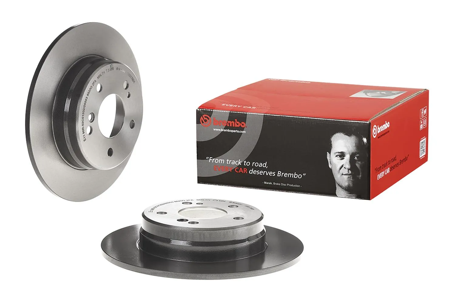 Brembo Disc Brake Pad and Rotor Kits KT04120