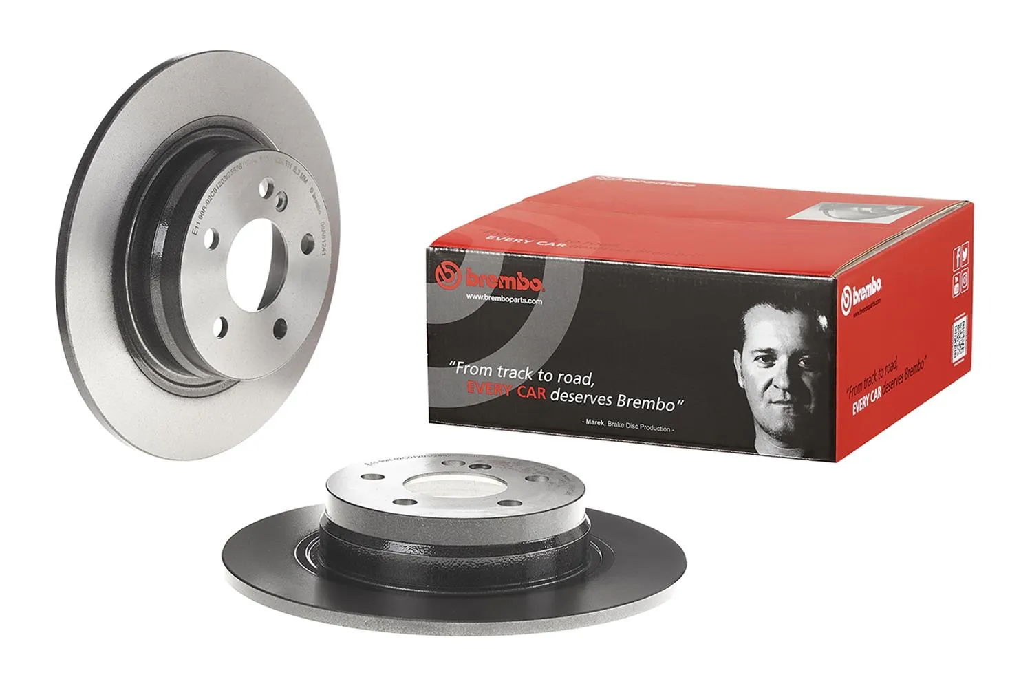 Brembo Disc Brake Pad and Rotor Kits KT04139