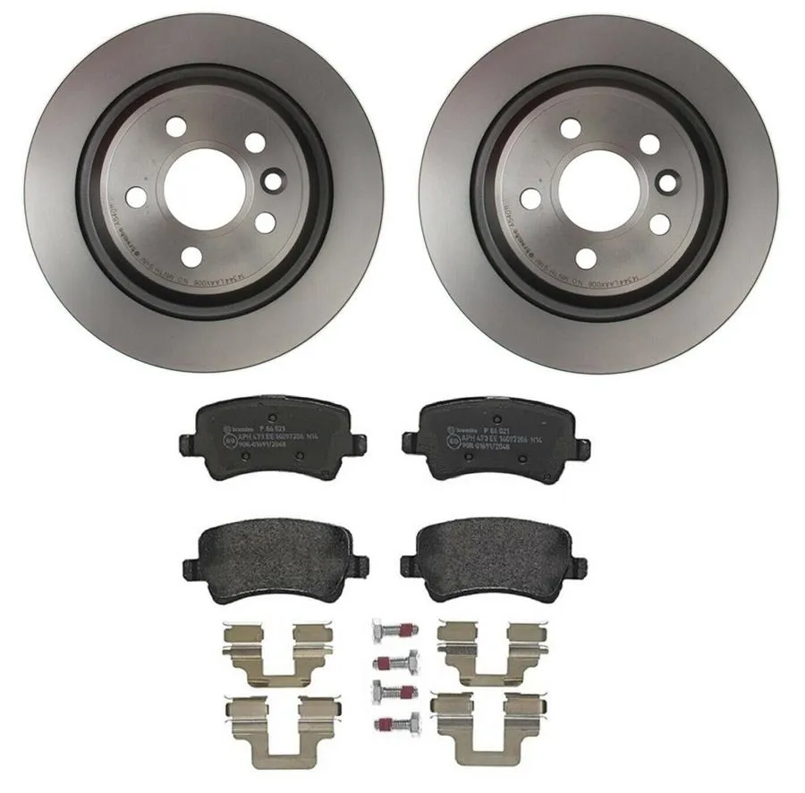 Brembo Disc Brake Pad and Rotor Kits KT04139