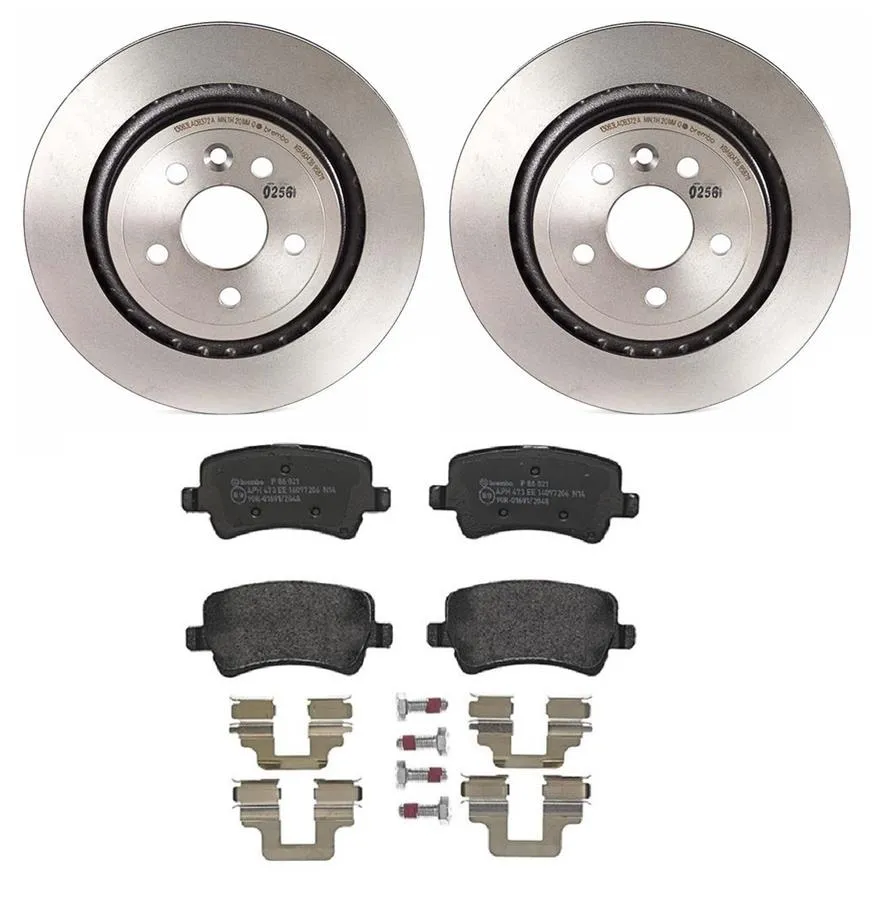 Brembo Disc Brake Pad and Rotor Kits KT04153