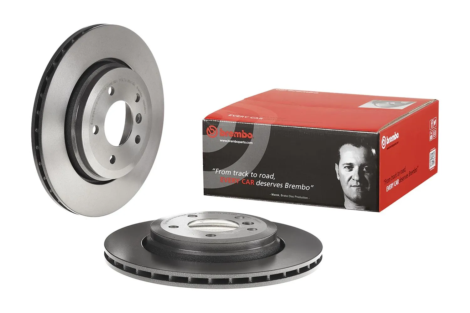 Brembo Disc Brake Pad and Rotor Kits KT04153