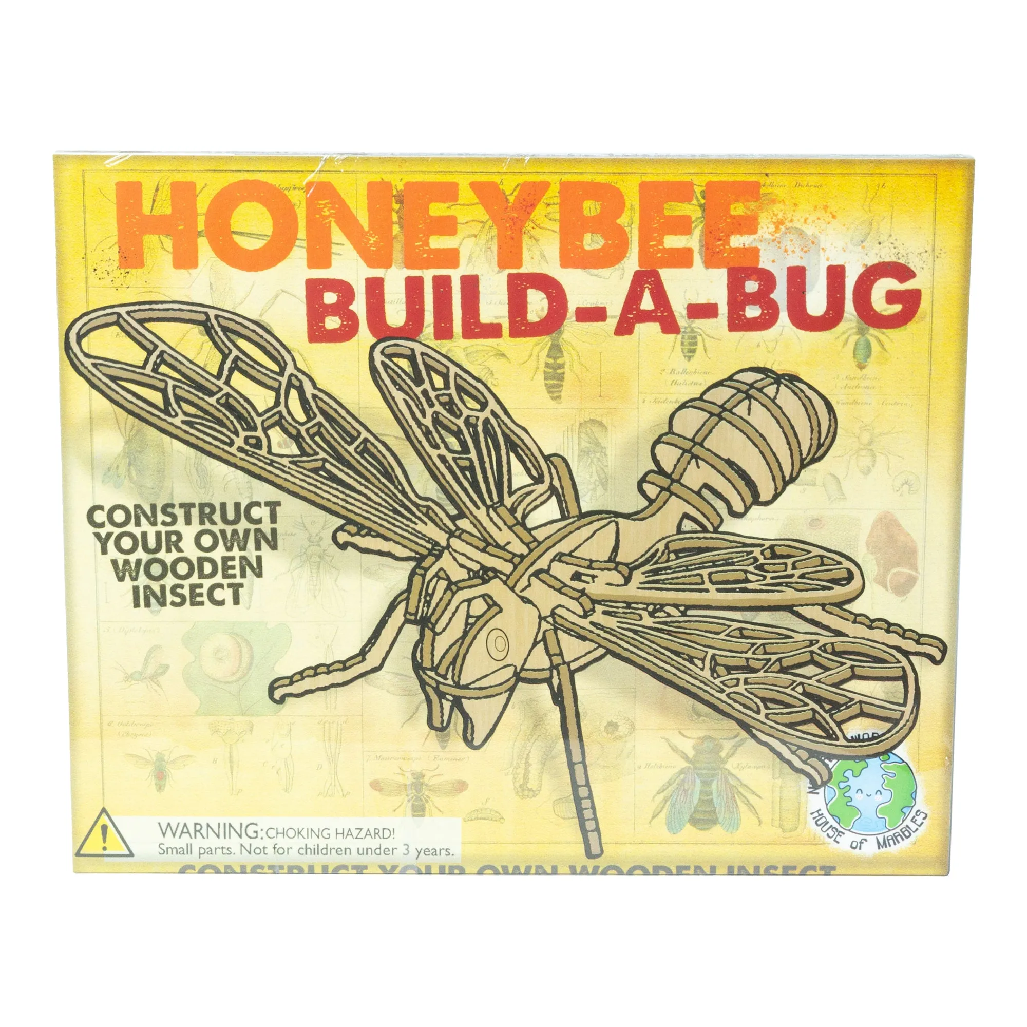 Build-a-Bug - Assort. Wooden DIY Kids Craft Kit