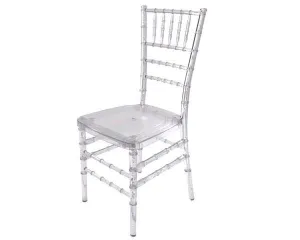 Chair, Chiavari Crystal Clear