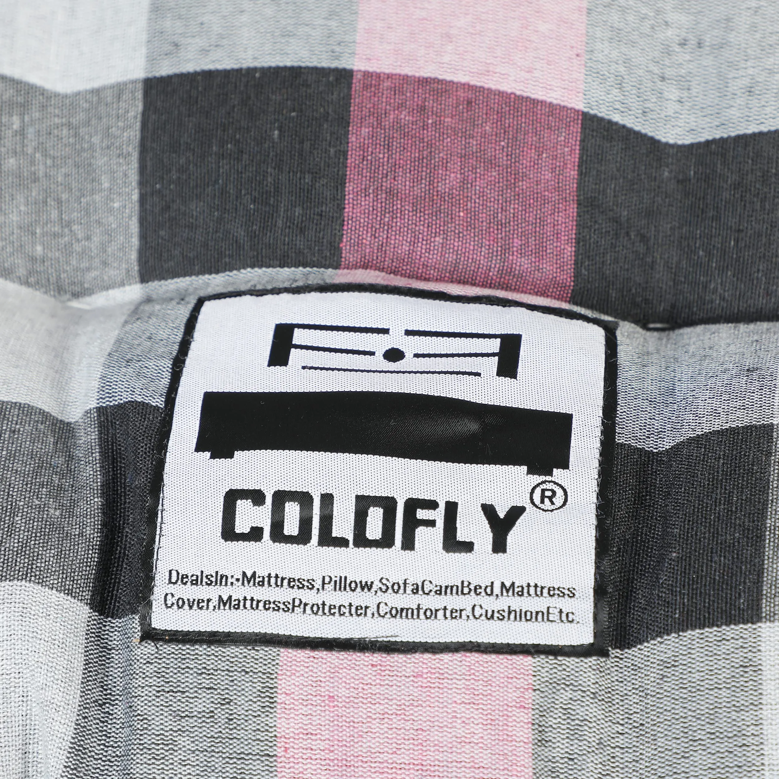 COLOFLY Soft Cotton Multicolour Single Mattress/Gadda for Bed (6x6 feet, Pink, Double Size)