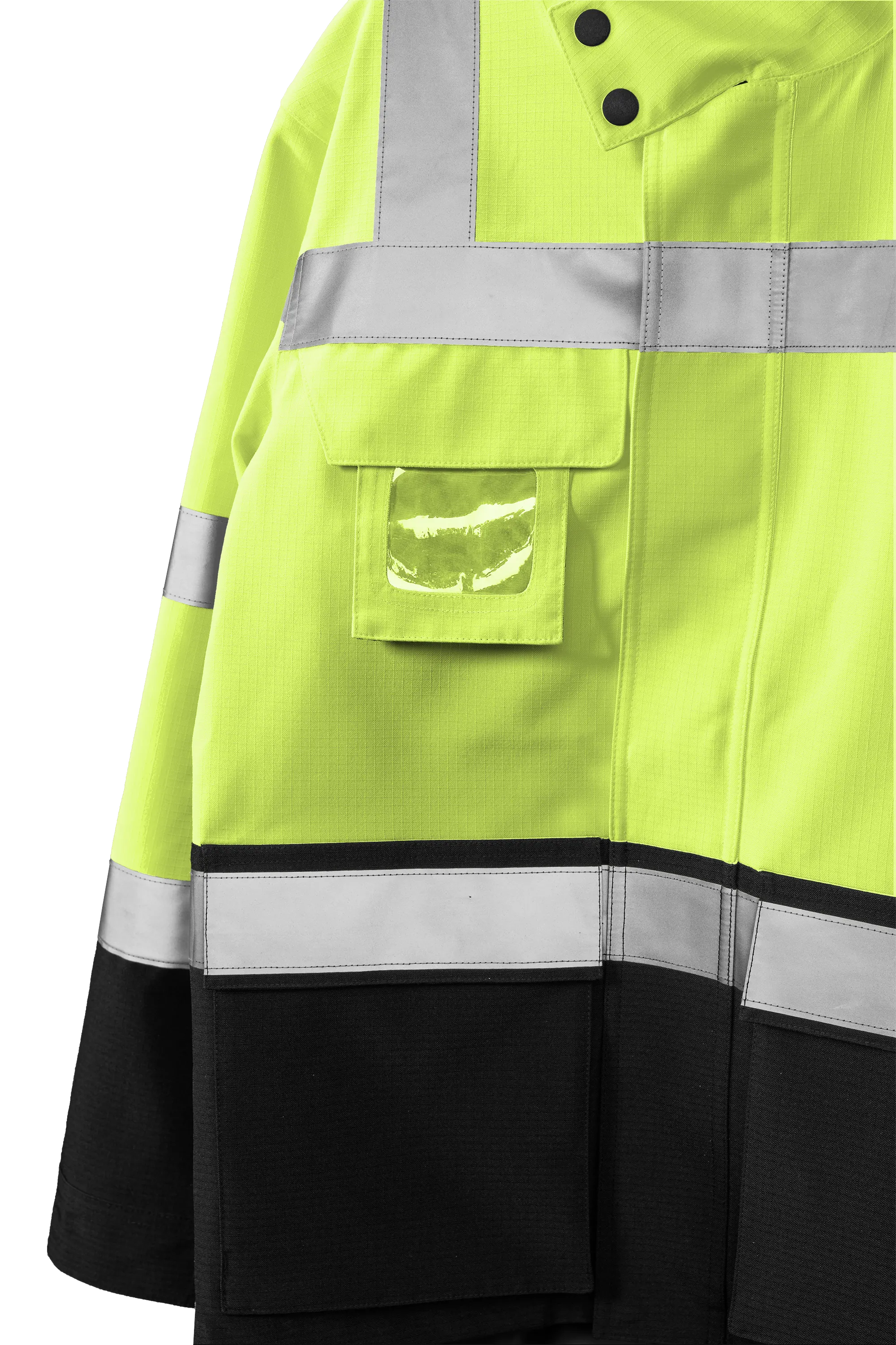 CornerStone® ANSI 107 Class 3 Waterproof Ripstop 3-In-1 Parka - Safety Yellow