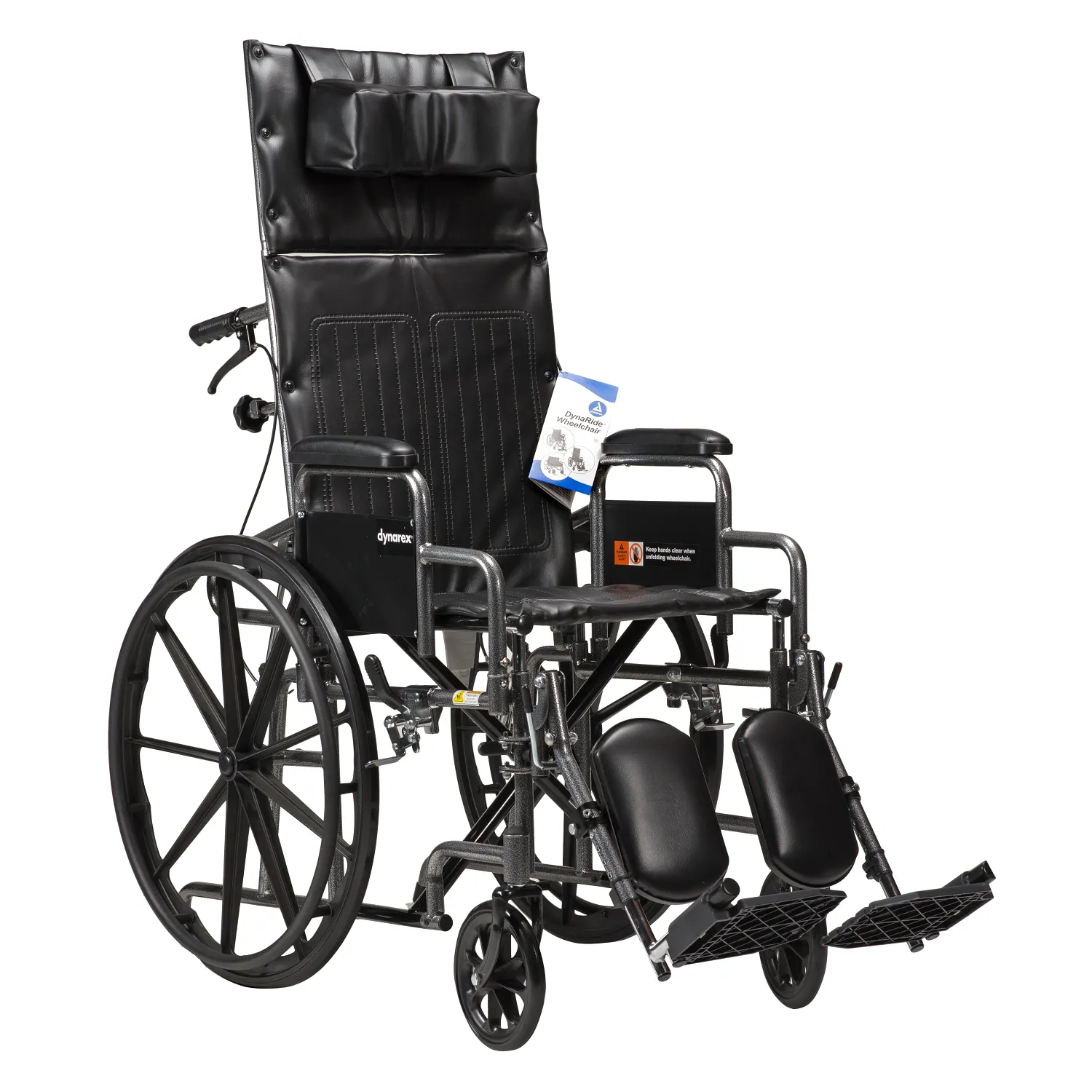 DynaRide Reclining Wheelchair Detach Desk Arm ELR