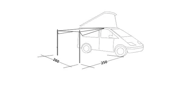 Easycamp Motorhome Awning Canopy