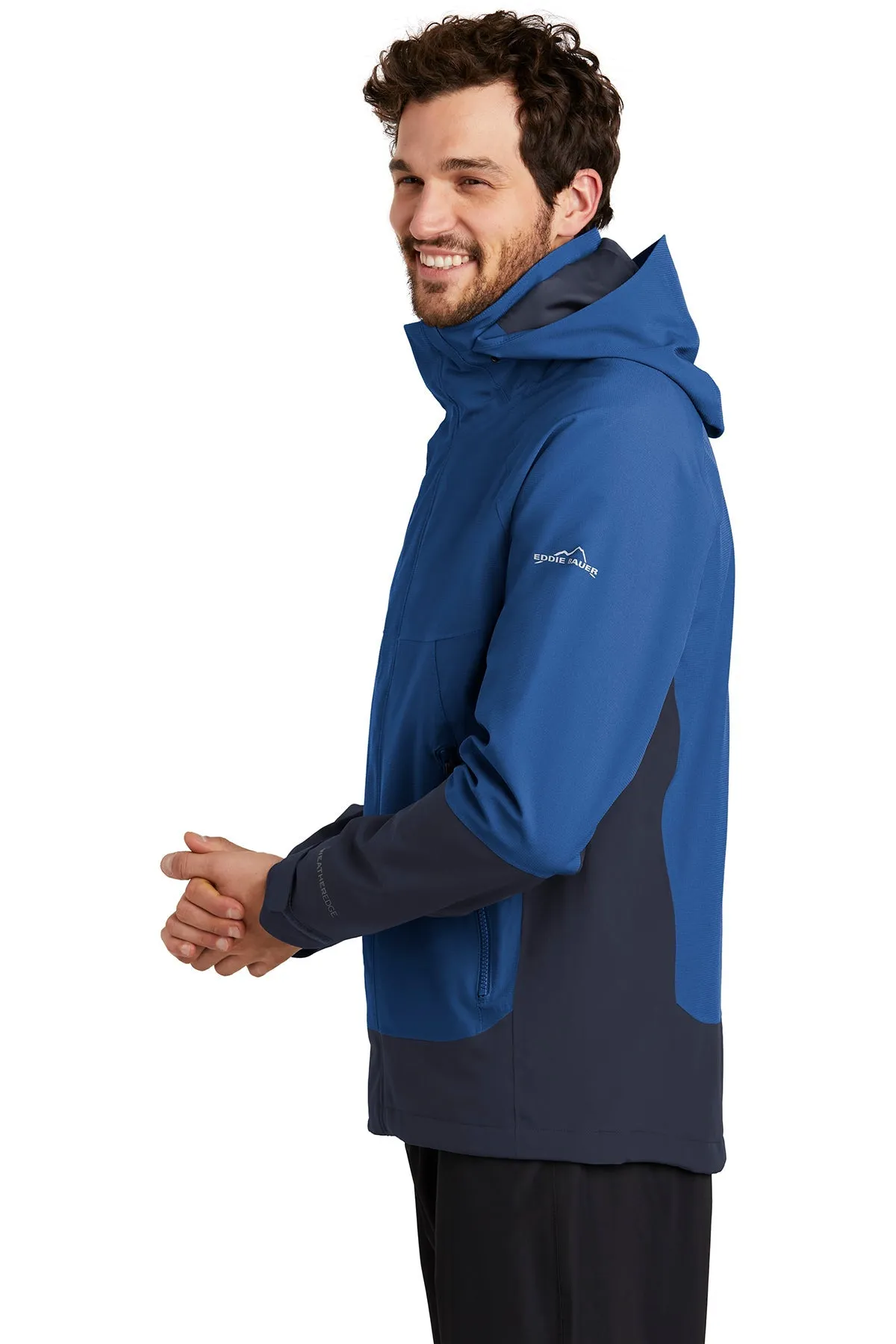 Eddie Bauer WeatherEdge Custom Jackets, Cobalt Blue/ River Blue