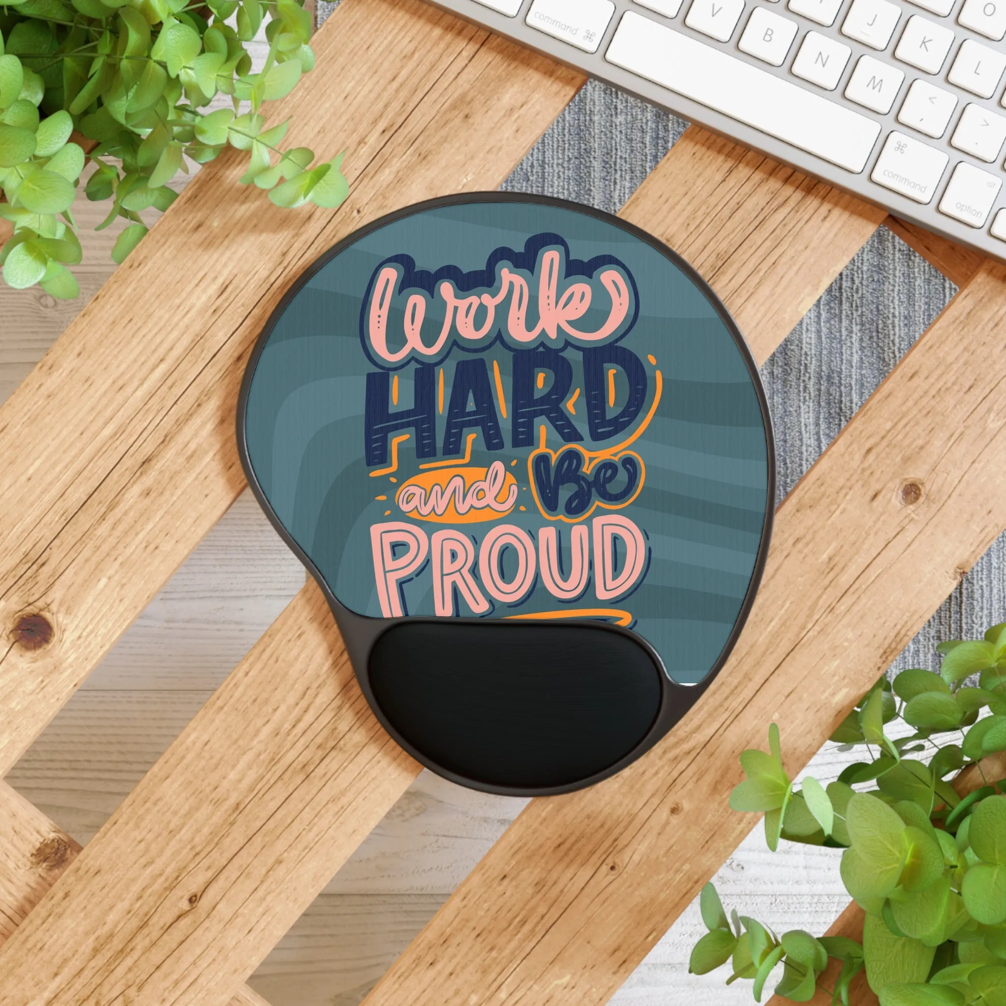 Ergonomics Customized Mouse Pad With Wrist Rest