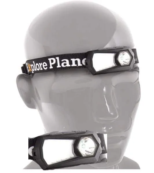 Explore Planet Earth LED Head Light 120LM LENZ120