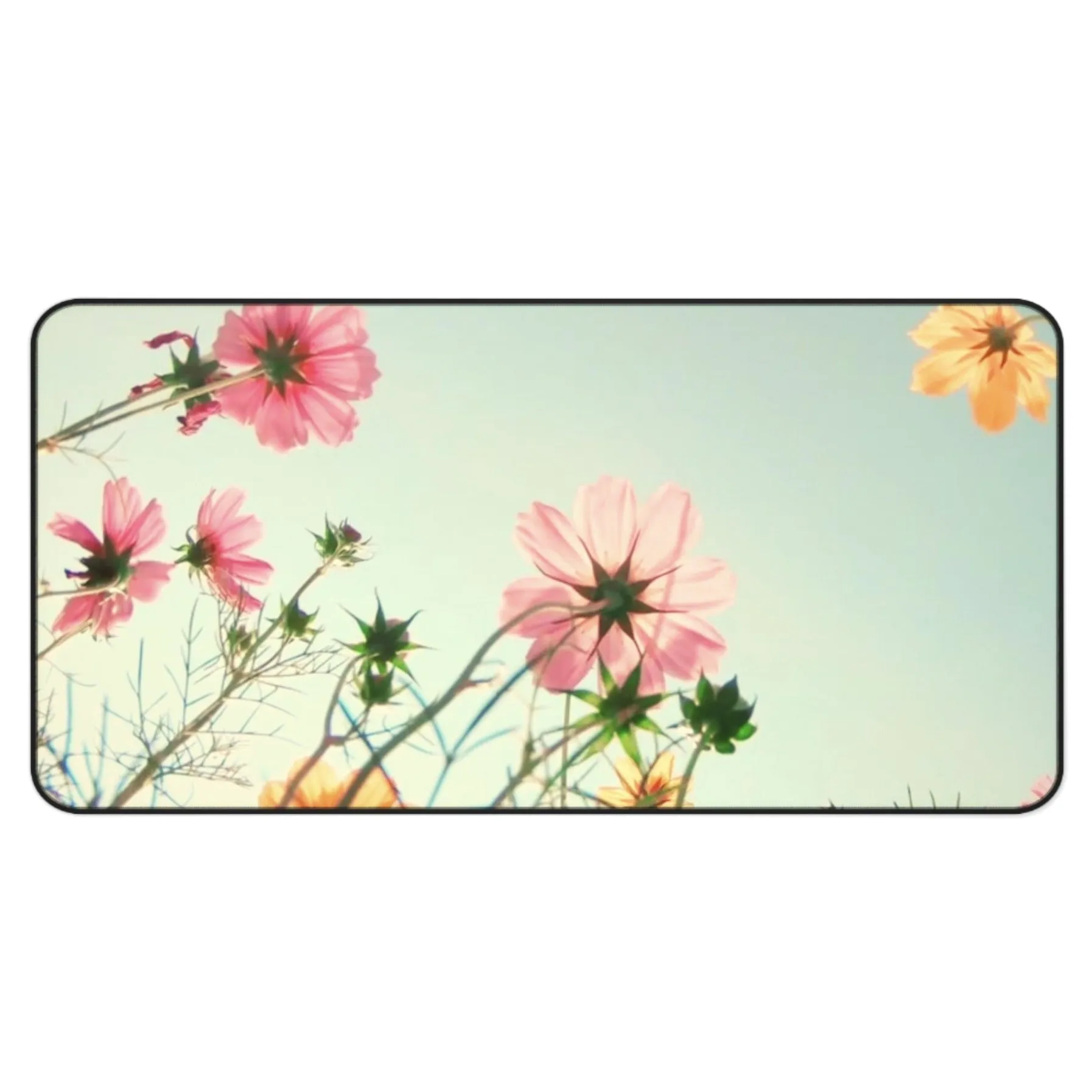 Flowers In The Field Desk Mat