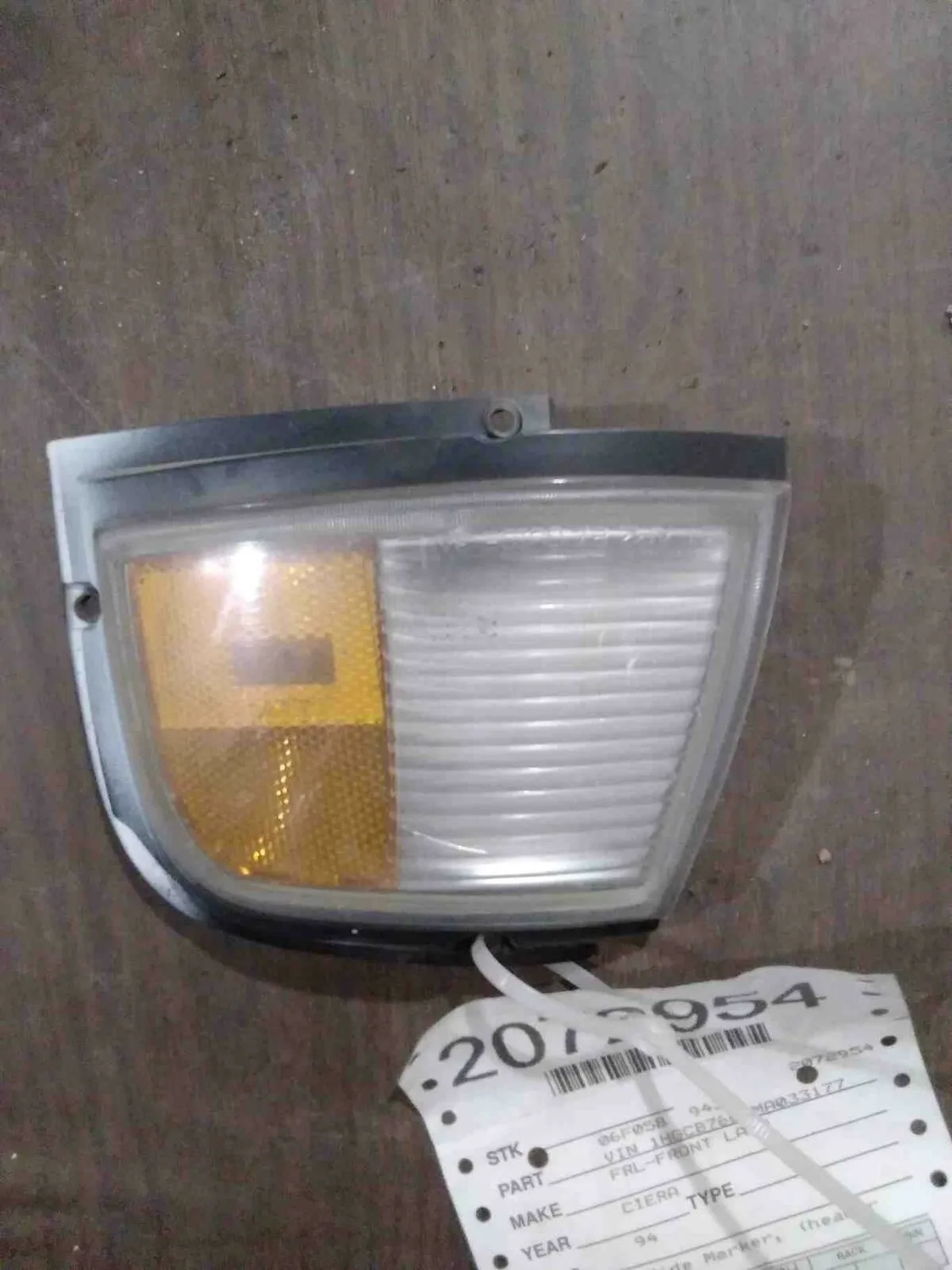 Front Lamp OLDS CIERA Left 87 88 89 90 91 92 93 94 95 96