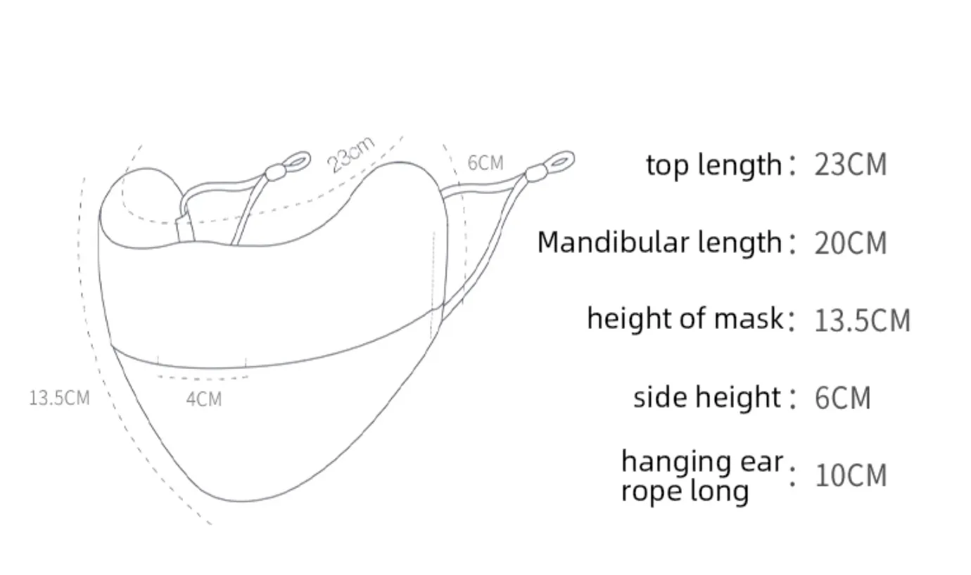Ice Silk Sun Protection Facemask