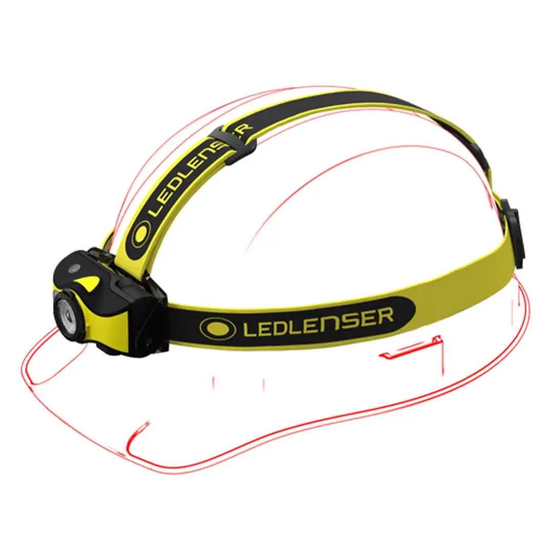 iH9R Rechargeable Head Torch by LED Lenser