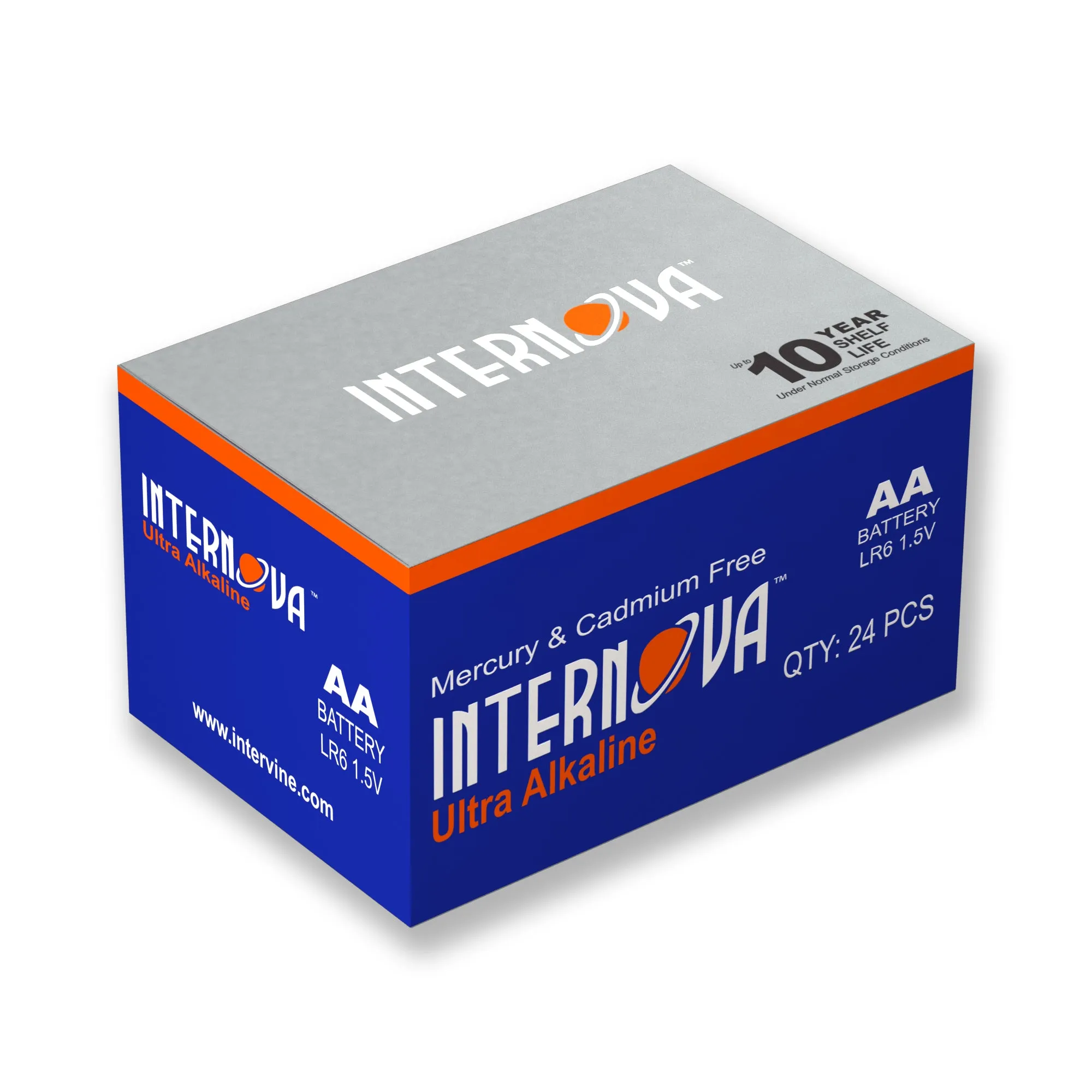 Internova High Performance Alkaline AA Batteries (24 Pack)