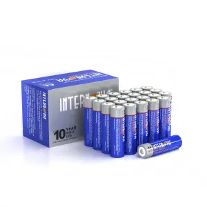 Internova High Performance Alkaline AA Batteries (24 Pack)