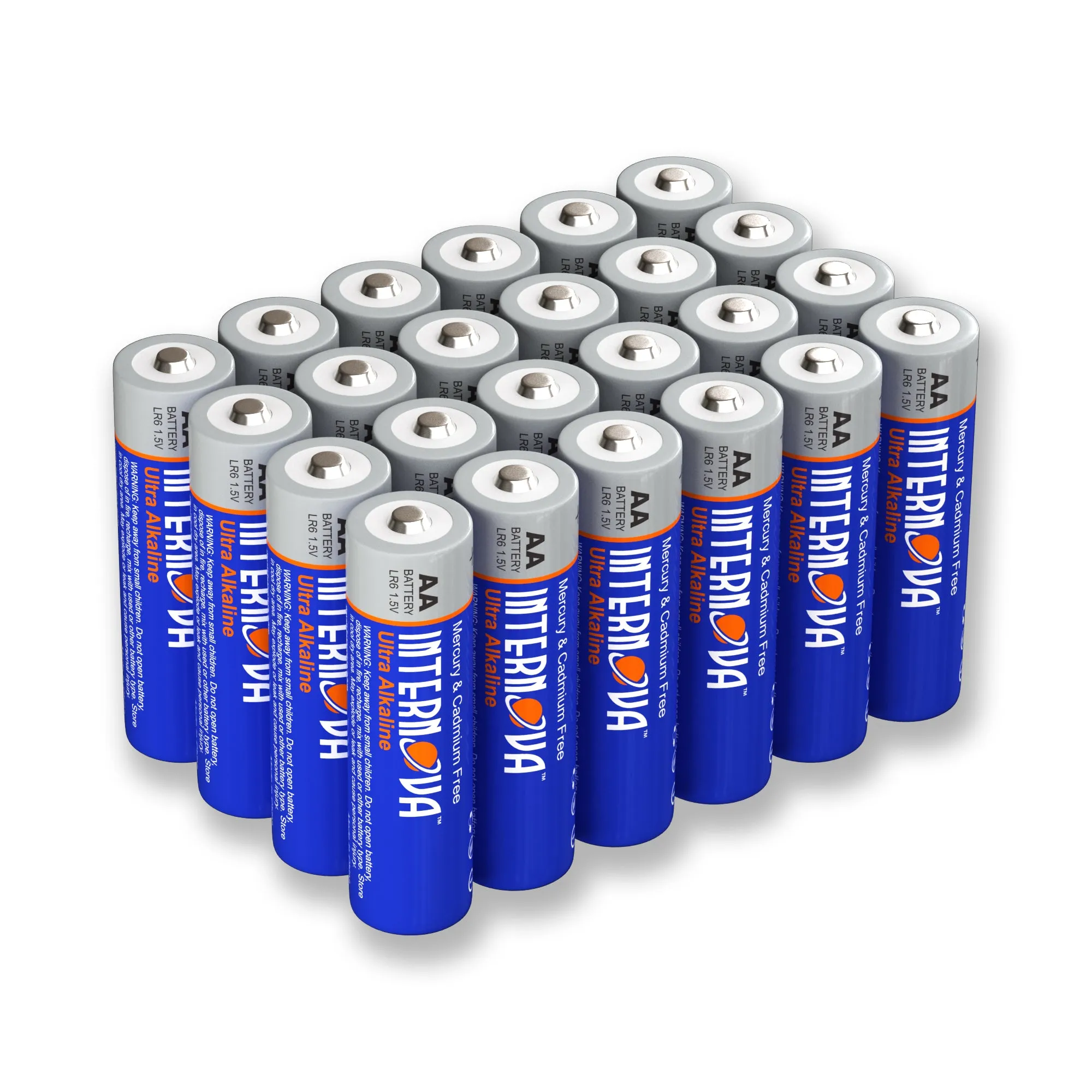 Internova High Performance Alkaline AA Batteries (24 Pack)