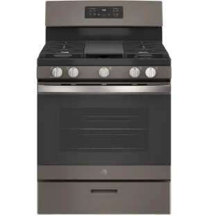 JGBS66EEKES GE® 30" Free-Standing Gas Range