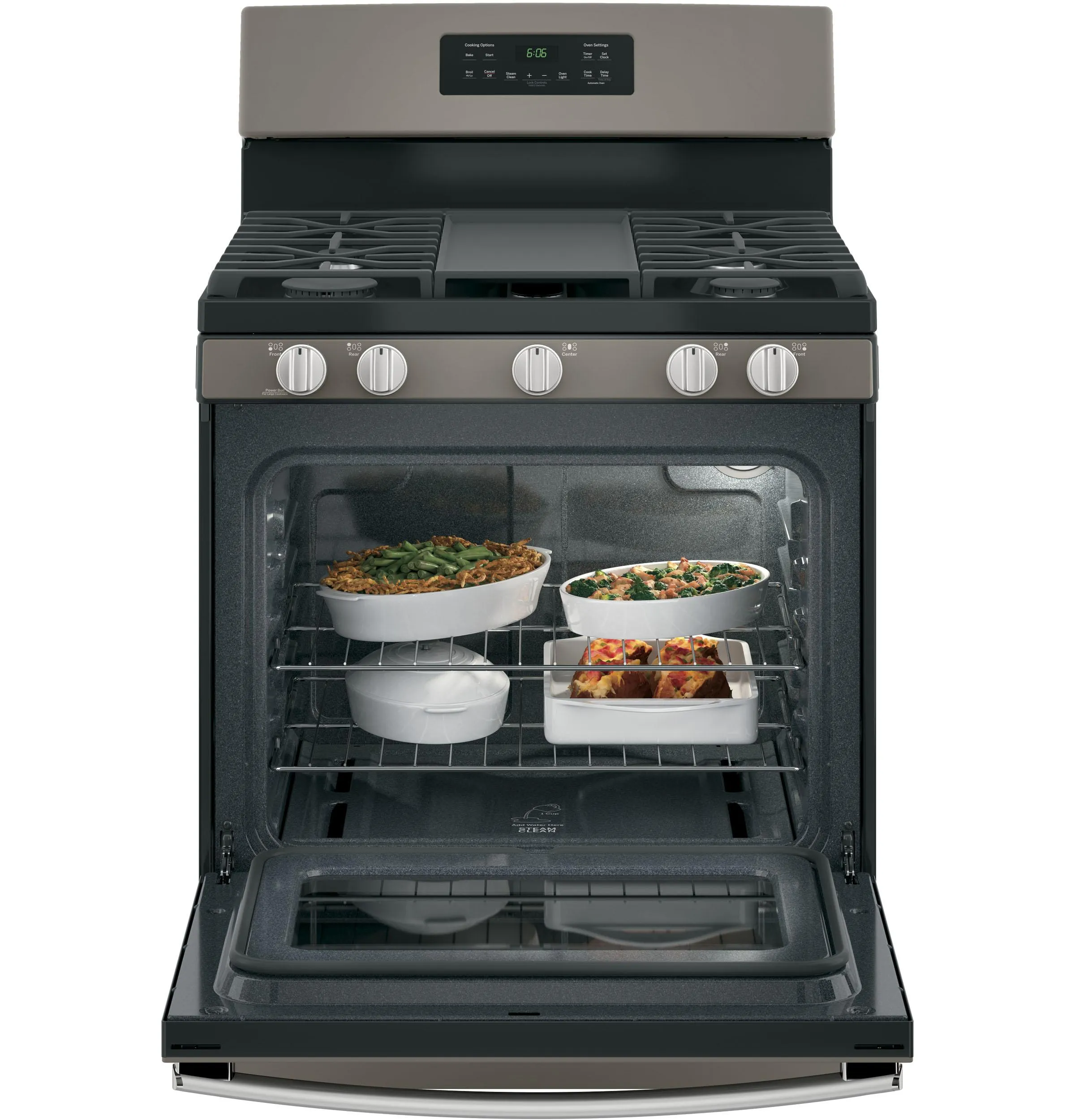 JGBS66EEKES GE® 30" Free-Standing Gas Range