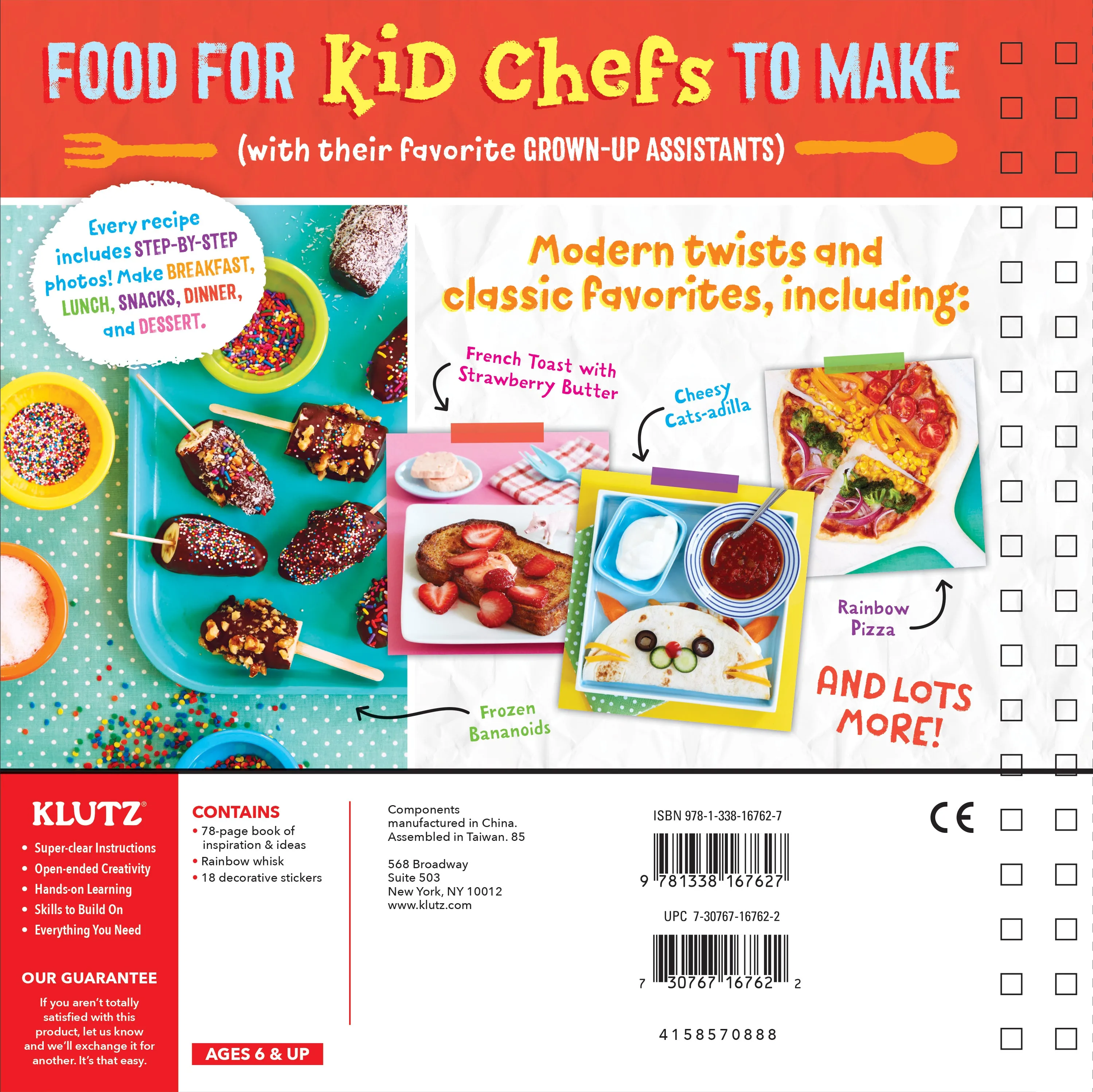 Kids Cooking Book & Whisk