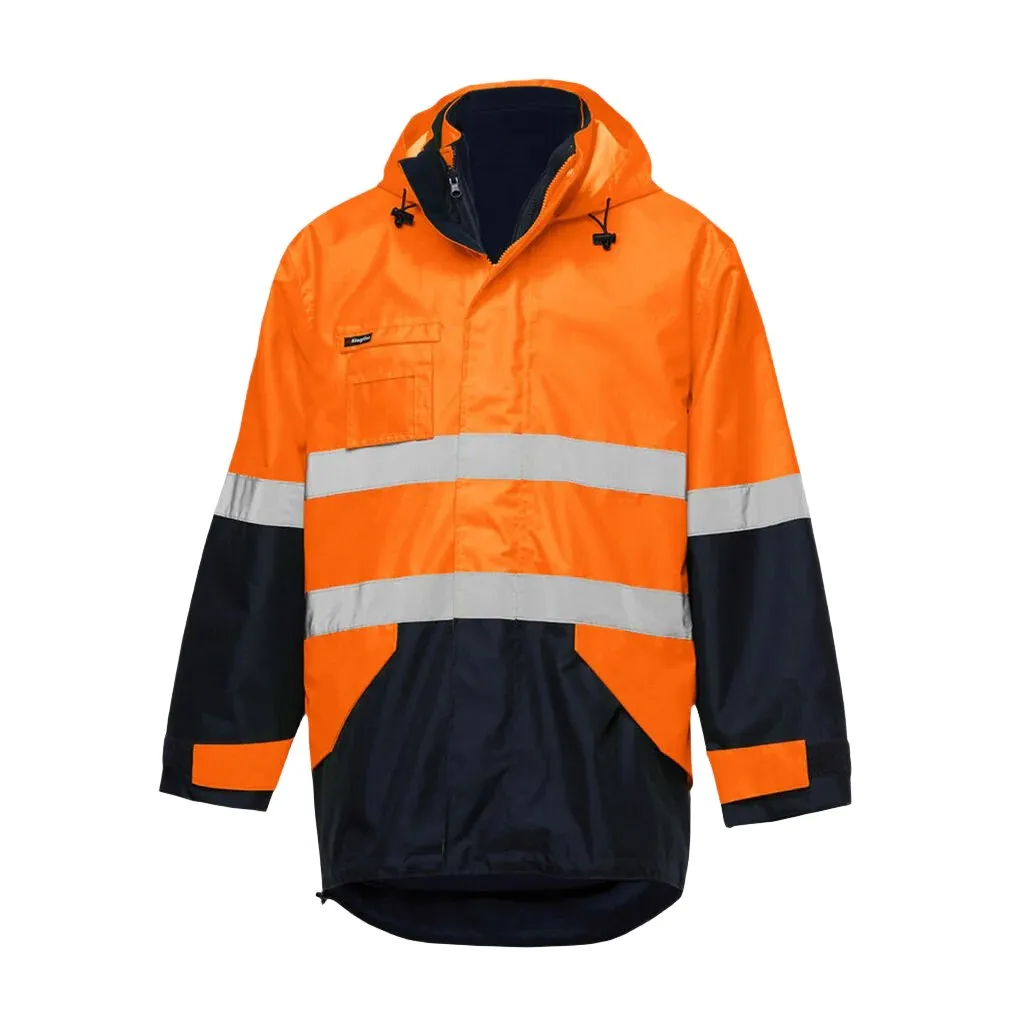 King Gee 4 in 1 Waterproof Wet Weather Jacket (K55300)