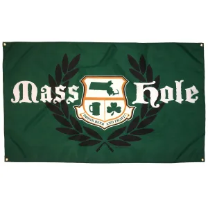 Masshole - Crest 3'x5' Banner