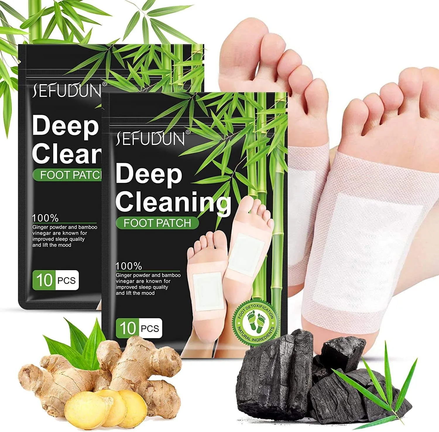 Natural Detox Foot Pads 30PCS