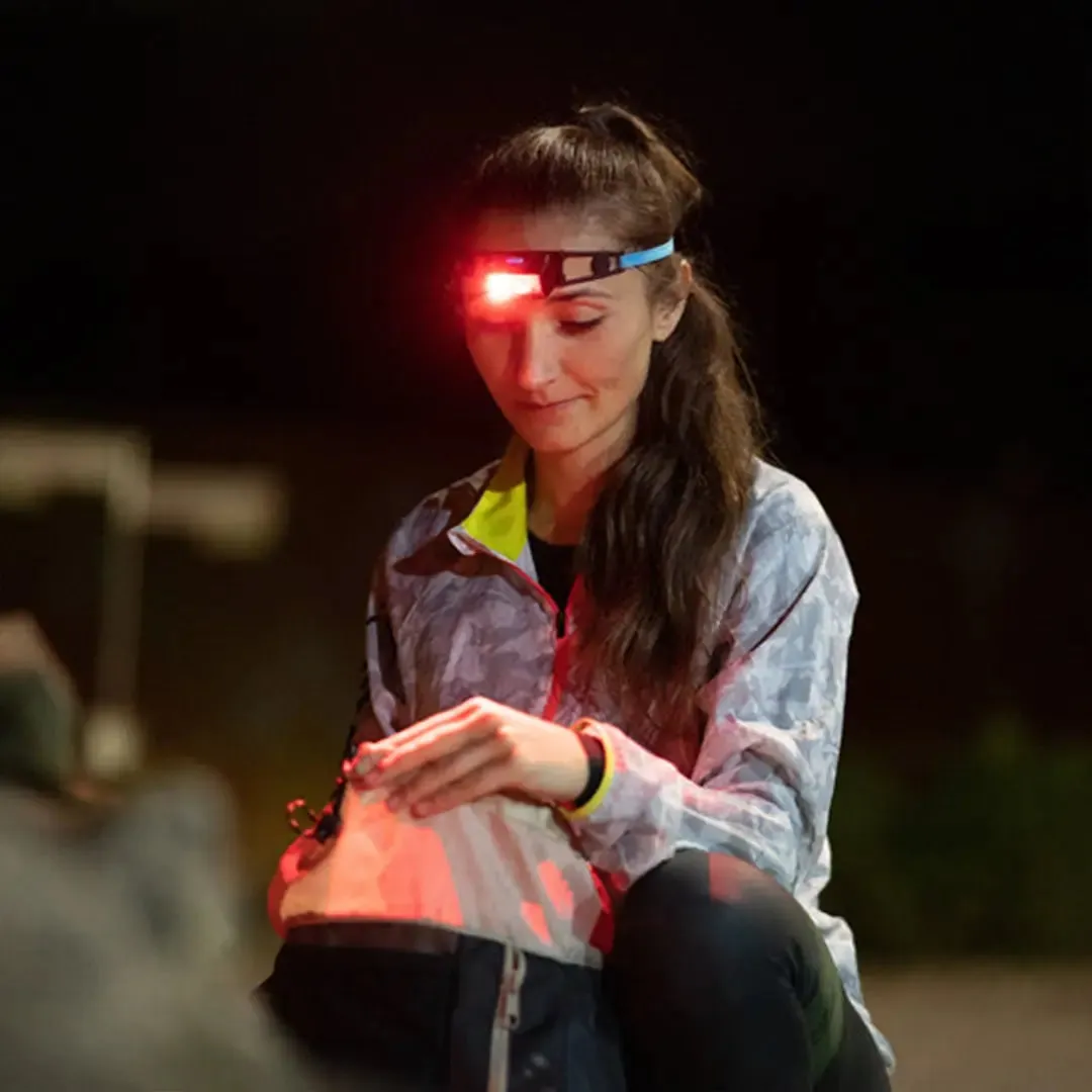 NEO1R Running Head Torch - Grey by LED Lenser