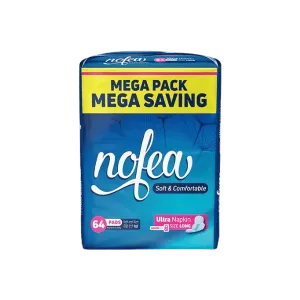 NOFEA ULTRA NAPKIN LONG SIZE 64 PADS