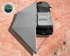 Overland Vehicle Systems 19609907 OVS Nomadic Awning 180 - Dark Gray Cover With Black Cover Universal